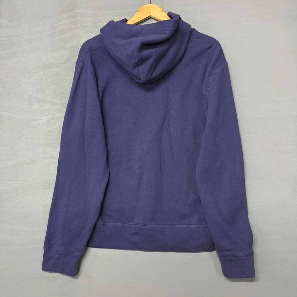 Polo Ralph Lauren Sweatshiet Hoodie Navy Blue Polo 1992‎ Rainbow Graphic Large